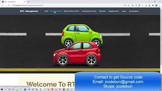 RTO Management Project in java using Jsp, Servlet and MYSQL
