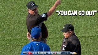 MLB Strange Ejections