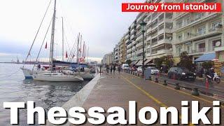 Greek gem in Mediterrenean Thessaloniki amazing trip in Autumn to Thessaloniki - 4K Journey