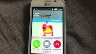 LG L40 incoming call / входящий вызов