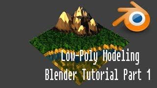 Blender Tutorial l Low Poly Modeling Part 1