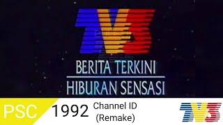 Channel ID (1992 Remake): TV3 Berita Terkini Hiburan Sensasi