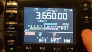 icom ic-7000 - noise reduction and manual notch filter