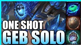 This NEEDS To Be NERFED, Geb Solo | SMITE 11.6