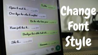 How To Change Font Style In Any Android Device [No Root]