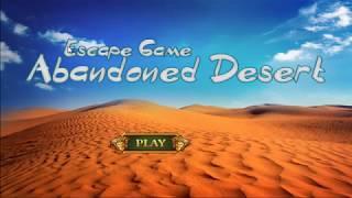 Escape Game Abandoned Desert WalkThrough - FirstEscapeGames