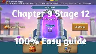 Lords mobile Vergeway chapter 9 Stage 12|Lords mobile Vergeway chapter 9 Stage 12 easiest guide