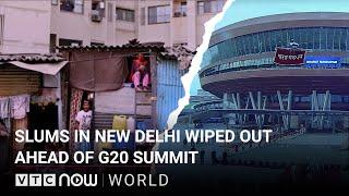 Many slums cleared from Indian capital ahead of G20 summit