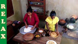 Paratha and Tomato Curry ️ Time Unedited Cooking Show | Relaxing Village Food Cooking