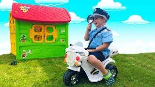 Tyoma Pretend Play Police. Video for Kids