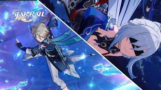 Jingliu Versus Yanqing Cutscene Animation | Frosty Blade's Trial Companion Mission| Honkai Star Rail