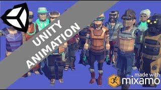 Unity Animation Tutorial with Mixamo Animations