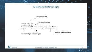 C++20 Templates - The next level: Concepts – Andreas Fertig – code::dive 2021