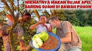 BIKIN RUJAK APEL HIJAU LANGSUNG DI BAWAH POHON