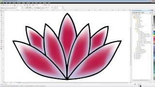 CorelDRAW Tutorial | Creating Advanced Gradients Using Mesh Fills