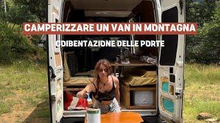 CAMPERIZZARE un VAN in MONTAGNA FAI DA TE️️️