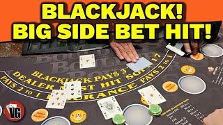 Blackjack  Winning Big Side Bets and Splits ️ Real Casino Play!