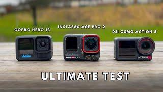 BIGGEST ACTION CAMERA TEST – Insta360, GoPro & DJI