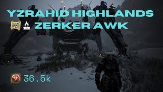 BDO | Yzrahid Highlands 36.5k (Lvl 2, Agris) | Berserker Awakening