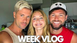 WEEK IN OUR LIFE VLOG!! Back from California, New Weber Grill, Disney, Pool Party, Cooking & More!!