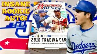 OMG!  MASSIVE AUTO PULL!!  2018 BOWMAN'S BEST BASEBALL CARD BOX!  SHOHEI OHTANI!