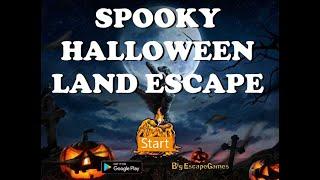 spooky halloween land escape video walkthrough