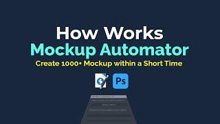 How to Create 1000s Mockup Automatically Using Mockup Automator | Batch Mockup