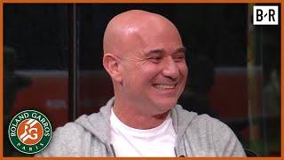 Tennis Legend Andre Agassi Talks Roland-Garros, Carlos Alcaraz, Jannik Sinner & Novak Djokovic