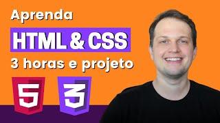 Curso de HTML e CSS com projeto - HTML e CSS para iniciantes