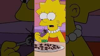 Lisa Starts Eating Bugs? #thesimpsons