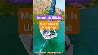 Flying Over Water? Meet the Hydrofoil Moth Class!