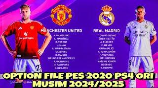 CARA MEMASANG OPTION FILE PES 2020 PS4 ORI