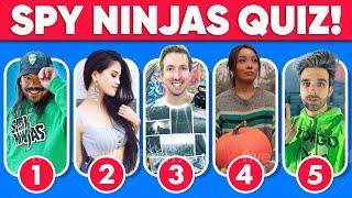 Spy Ninjas Quiz!  Chad Wild Clay, Vy Qwaint, Daniel, Regina & Daniela, Melvin Dane Rebecca Zamolo