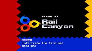 Sonic Heroes - Team Chaotix - Stage 07 - Rail Canyon - Story A Rank