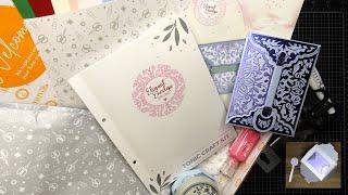 Tonic Studios Craft Kit #82: Elegant Envelope Gift Card Holder Unboxing & Step-by-Step Tutorial!