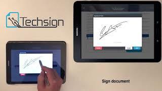 TechSign Biometric Signature Platform 1 min.