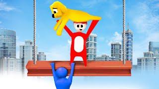 ARROJANDO COMPAS EN GANG BEASTS  LOS COMPAS DE PLASTILINA