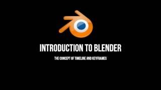The Concept of Timeline and Keyframes (Beginner Blender Animation Tutorial)