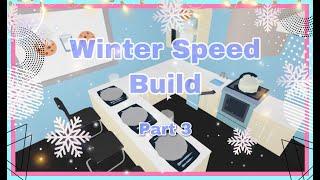 Winter Speed Build Part 3 | Roblox Adopt Me | Emily Playz Roblox