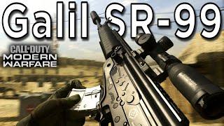 IMI Galil Sniper SR-99 on Modern Warfare 2019 PS5 Gameplay