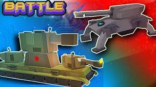 BUILDER TANKS BATTLE in Build a Boat Roblox