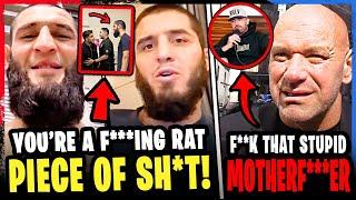 Khamzat Chimaev runs into Henry Cejudo and GOES OFF! Dana White ROASTED in INTERVIEW! UFC 305