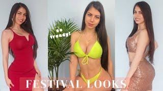 SHEIN Festival looks | dresses + matching sets