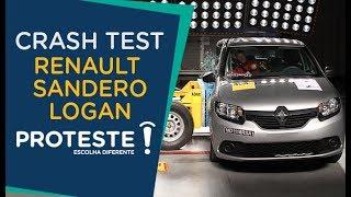 Crash Test Renault Sandero Logan - 2 Airbags | PROTESTE