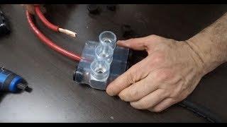 How To Insert Wire Into Insulated Power Connector