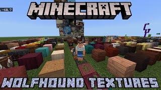 Wolfhound texture pack review in Minecraft