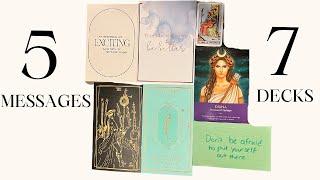 5 Channeled Messages From 7 Tarot/Oracle Decks You Need To Her Today Daily Tarot Guidance