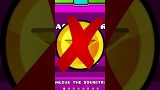 ASI FUE LA PRIMERA VERSION DE GEOMETRY DASH (1.0) #geometrydash #shorts #gd #curiosidades #short