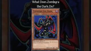 What Does Zombyra the Dark Do? (Yugioh Cards Explained for Easy Deck Building)