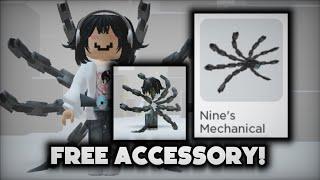 New FREE ACCESSORY In Roblox!! How to get Nine's Mechanical Arm | Roblox Sonic  Event